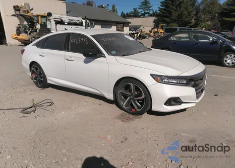 2022 Honda Accord Sport from USA, damaged, VIN 1HGCV1F35NA050594